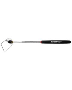 Mayhew 7" TELESCOP INSPECT OBLONG MIRROR