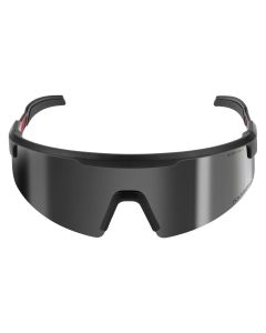 MLW48-73-2503 image(0) - Milwaukee Tool Polarized Wrap Around Safety Glasses - Mirrored Dual Coat Lenses