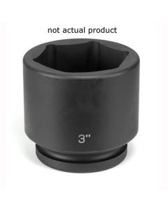GRE4116R image(0) - Grey Pneumatic 1" Drive x 3-5/8" Standard Socket