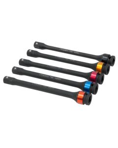 WLMW32903 image(1) - Wilmar Corp. / Performance Tool 5 Piece Torque Limiting Extension Set