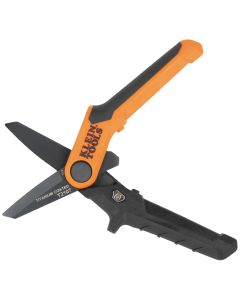 Klein Tools Compact Titanium-Coated Utility Shears, 7-Inch