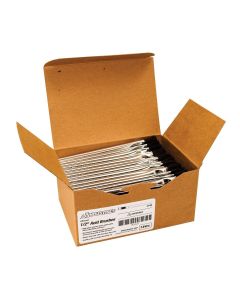 AES547 image(0) - AES Industries 547 Acid Brush, 6 in OAL, 1/2 in Brush, 100% Pure Black Horse Hair, Electrolytic Tin Handle