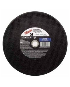 Milwaukee Tool 12" x 1/8" x 1" Cut-Off Wheel (Type 1)