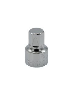VIMSHM408 image(0) - VIM Tools 8 mm Hex One Piece Drive Bit, 1/4 Inch Square Drive