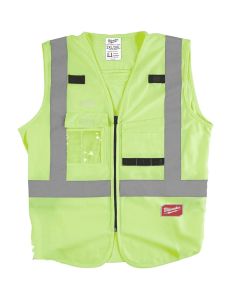 MLW48-73-5023 image(1) - Milwaukee Tool Hi Vis Yellow Safety Vest-XXL/XXXL