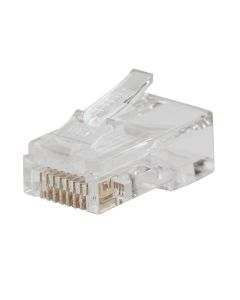 Klein Tools Pass-Thru&trade; Modular Data Plugs, RJ45-CAT6, 200-Pack