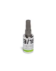 GETGEASSH316RPT image(0) - Grip Edge Tools 3/16" 1/4" Dr Short RPT Hex Bit Socket