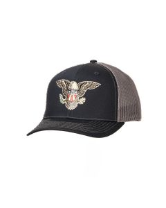 Redback Boots USA Eagle USA Trucker Navy Blue /Grey