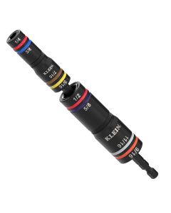 KLE65240 image(0) - Klein Tools KNECT&trade; Impact Pass Through and Deep-Well Flip Socket Set, 20-Piece