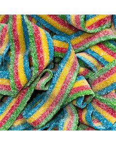 THS190721 image(0) - Tender Heifer Snack Co. Sour Fruit Licorice Belts Candy - 10 Ounce