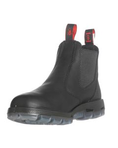 RDBUBBK15 image(0) - Redback Boots USA Black Slip-On  Leather Boot, 15