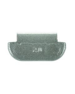 PWWTAL080 image(0) - Wegmann Automotive 8oz Heavy-Duty Lead Coated Clip-on TAL Series  Wheel Weight (Box of 25)
