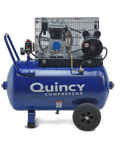 Quincy Compressors 2 HP 24 Gallon 115Volt Air Compressor SS 2 HP 24 Gallon Single Stage 115V 1 Phase Horizontal Portable