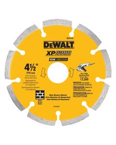 DEWALT 4" x .250 XP Tuck Pointing Blade