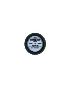 BUF320G image(0) - Buff And Shine 320G Curved Back Grip Pad, 3 in Dia, 1 in THK, Hook and Loop Attachment, Polyester Foam Pad, Black