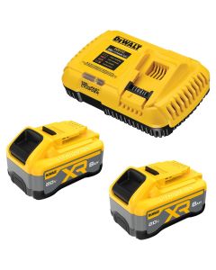 DWTDCB2108-2C image(0) - DeWalt 20V MAX XR POWERPACK 8Ah Battery 2-Pack with Charger