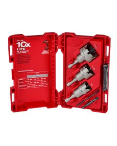 MLW49-22-8610 image(2) - Milwaukee Tool One-Piece Carbide Hole Cutter Set: 4PC