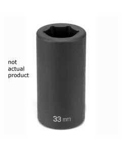GRE5052D image(0) - Grey Pneumatic #5 Spline x 1-5/8" Deep Socket