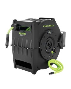 LEGL8306FZ image(1) - Legacy Manufacturing Flexzilla Pro Retractable Air Hose Reel with Levelwind Technology, 3/8" x 75'