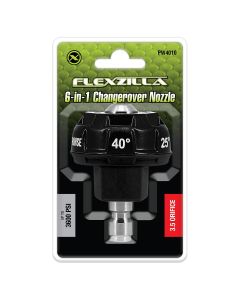 LEGPW4010 image(0) - Flexzilla Quick-Connect 6-in-1 Changeover Nozzle, 1/4"