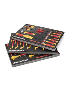 KDTGWVDE72 image(0) - GEARWRENCH 72 Piece 1/4" and 3/8" Drive VDE Insulated Tool Set