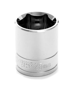Wilmar Corp. / Performance Tool 1/2" Drive 25mm 6pt Socket