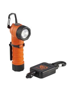 Streamlight PolyTac 90 X - Includes (2) CR123A Lithium Batteries and Gear Keeper - Box - Orange