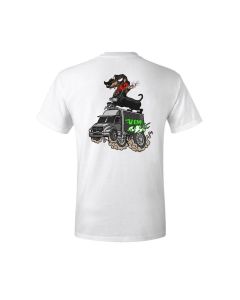VIM Tools VIM BAD DOG TOOL TRUCK T SHIRT (WHITE) - MEDIUM