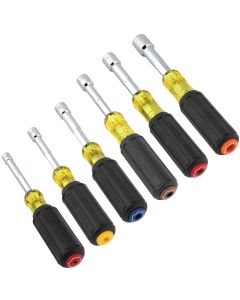 KLE654516 image(0) - Klein Tools Color-Coded Hollow-Shaft Heavy-Duty Nut Driver, 5/16-Inch