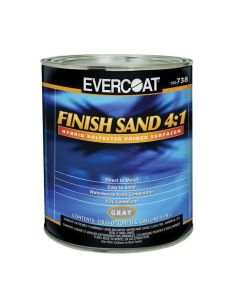 FIB738 image(0) - Fibre glass Evercoat 100738 Finish Sand, 1 gal Round Can, Gray, 4:1 Mixing, Use: DTM