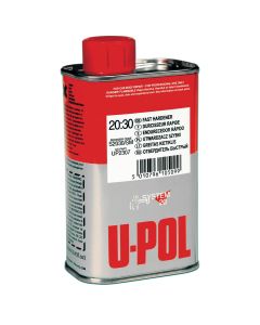 U Pol Products SYSTEM 20 UP2307 National Rule Fast Hardener, 250 mL Tin, Clear Liquid for 2K Primers and Clearcoats