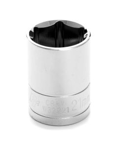 WLMW32221 image(2) - Wilmar Corp. / Performance Tool 1/2" Drive 21mm 6pt Socket