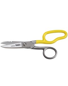 KLE210106SEN image(0) - Klein Tools Free-Fall Snip, Scraper, File, Serrated Blades