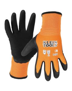 Klein Tools Winter Knit Dipped Gloves, Cut Level A1, Touchscreen, Medium