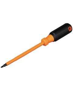 Klein Tools Insulated Screwdriver, #3 Phillips, 6-Inch Round Shank