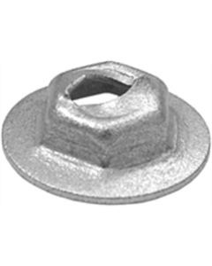 AVC2895 image(0) - AUVECO THREAD CUTTING NUT 1/8 STUD SIZE 5/16 HEX