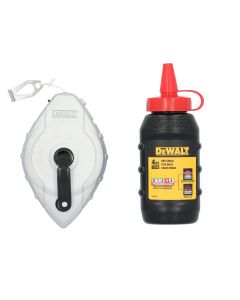 DEWALT Cast Aluminum Reel With Red Chalk