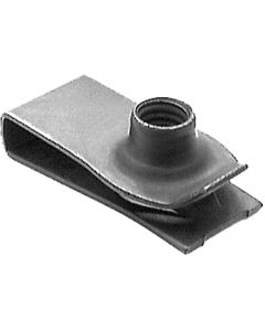 AVCAP12575 image(0) - AUVECO AP12575 Long Extruded U-Nut, M6 x 1 mm Screw, Phosphate