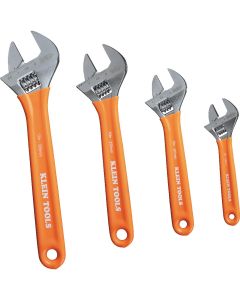 KLED5074 image(0) - Klein Tools Extra-Capacity Adjustable Wrenches, 4-Piece