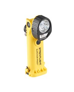 Streamlight Survivor Pivot USB Magnet - Includes 22" (55.88 Cm) USB Cord and Includes Battery Carrier - Yellow