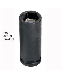 GRE1014DG image(1) - Grey Pneumatic 3/8" Drive x 7/16" Magnetic Deep Socket