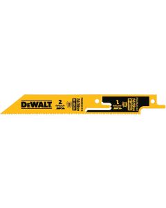 DWTDWABK461418 image(1) - DEWALT 6" Breakaway Reciprocating Saw Blades