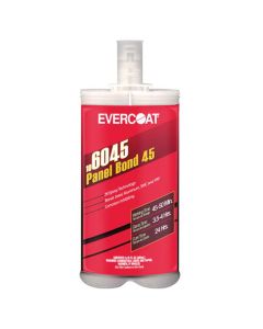 Fibre glass Evercoat Panel Bond-45 106045 2-Component Epoxy Adhesive, 200 mL Cartridge, Black, Paste, 24 hr Curing