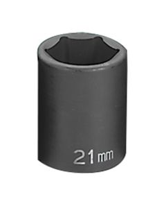GRE2021M image(1) - Grey Pneumatic 1/2" Drive x 21mm Standard Socket