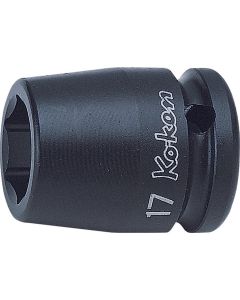 Ko-ken USA 14400M-19 1/2 Sq. Dr. Socket  19mm 6 point Length 38mm