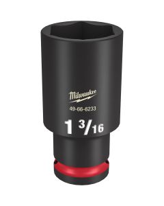 Milwaukee Tool SHOCKWAVE Impact Duty  1/2"Drive 1-3/16" Deep 6 Point Socket