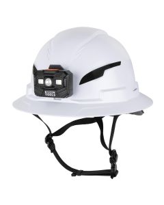 KLE60401 image(0) - Klein Tools Hard Hat, Vented, Full Brim Style, White