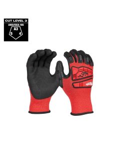 MLW48-73-8133 image(1) - Milwaukee Tool Impact Cut Level 3 Coated Nitrile Dipped Glove - XL