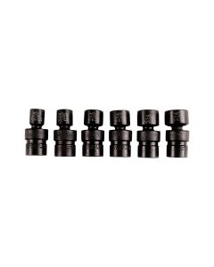 KTI32500 image(2) - K Tool International SOC SET IMP FLEX 3/8" DR 6 PC.