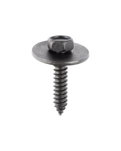 AUVECO 12068 Hex Head Sems A/AB Point Tapping Screw, M6.3 x 1.81 mm Screw x 30 mm L, Phosphate
